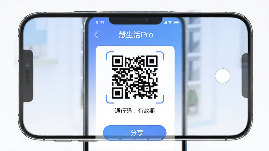 ������Pro APP�ÿ����빦�ܽ��棬����Ϊ�ֻ���ʾ��ά��ͷ�����ť�����־��У��Ű��Լ���������������ϸ�ڰ���ͨ�������Ч����ʾ�������������ɾ����޶���Ԫ��