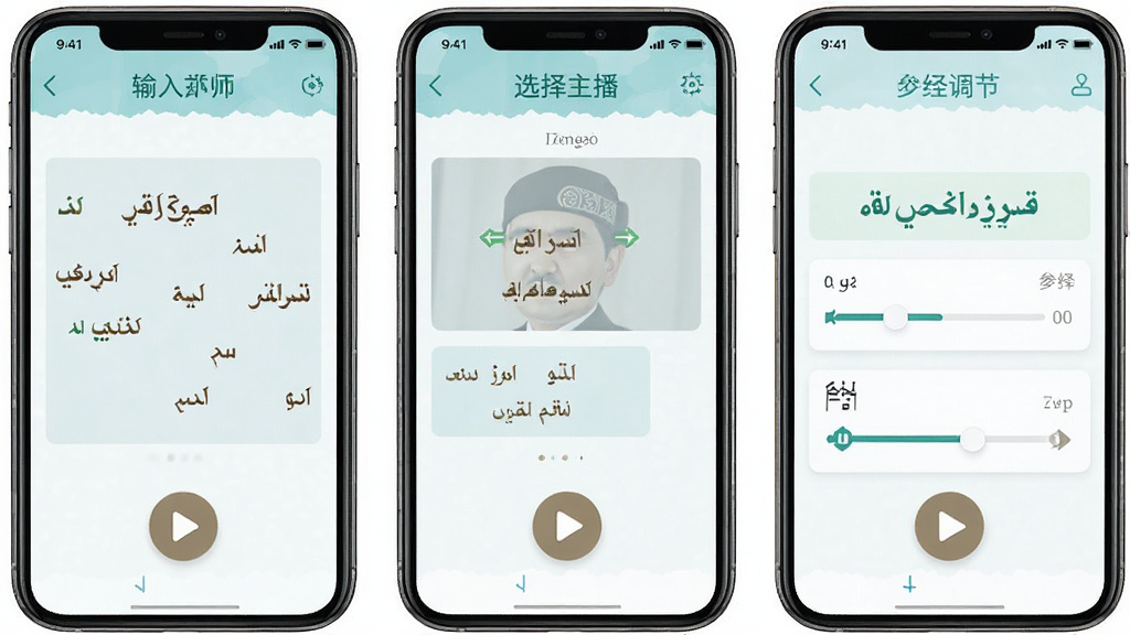 ά��������ʦ����չʾͼ������Ϊ�ֻ�APP�������棬����չʾ����ά�ġ�ѡ�����������ڲ����������裬����ƽ����ƣ�ϸ�ڰ���ά��������ֺͲ��Ű�ťͼ�꣬���ʸ���ɾ��޶���Ԫ��
