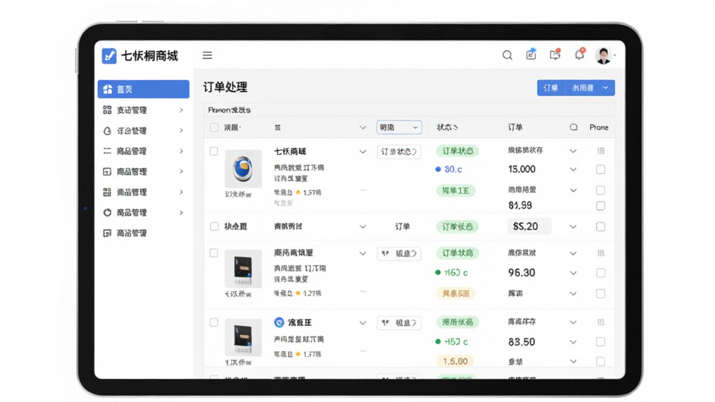 ����ͩ�̳��̼Һ�̨�������棬����Ϊƽ���豸չʾ��Ʒ�����б��붩��������壬�������ҷ������˵��Ҳ����ݱ����Ű��������������࣬ϸ�ڰ�������״̬��ǩ�������֣����������ɾ��޶���Ԫ��