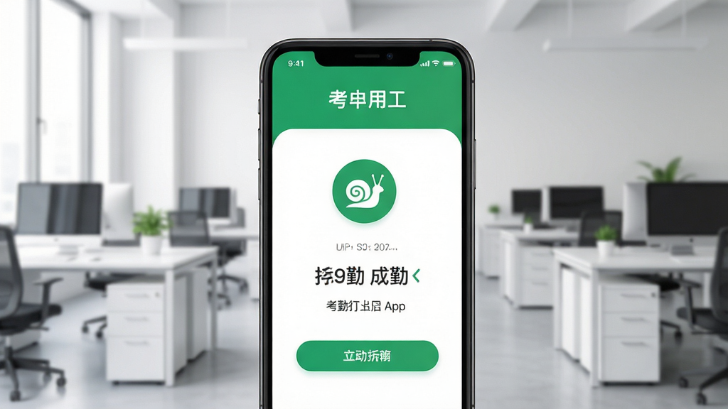 ��ţ�ù�App����չʾ���ֻ���Ļ��ʾ���ڴ򿨳ɹ�ҳ�棬����Ϊ�칫�һ���������ɾ���������������񣬻����������޶���Ԫ��