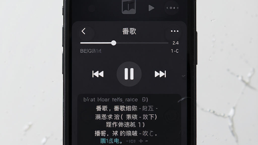 ��������player���Ž�����д������Ϊ�ֻ����ֲ�����������壬�������½ṹ���Ű�Գƣ����ɫ���⣬ϸ�ڰ�����������������ͣ��ť����ʹ������򣬻��ʸ��壬�ɾ����޶���Ԫ��