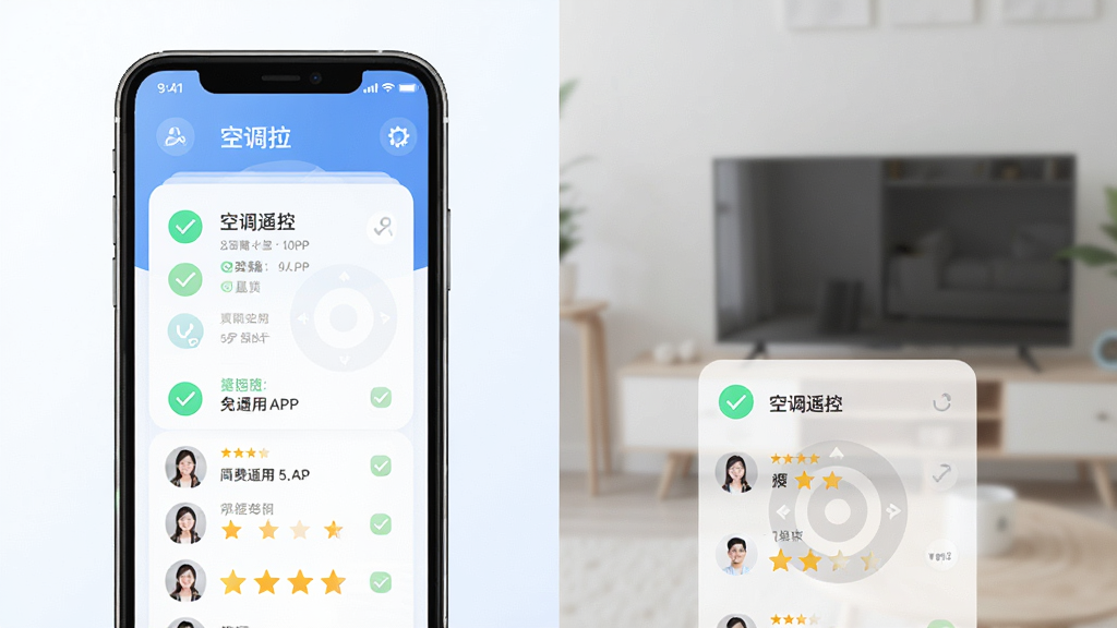 �յ�ң�����ͨ��APP��ͬ�������Ա�ʾ��ͼ������Ϊ�ֻ���Ļչʾ�������棬����Ϊ���ҶԱ��Ű棬���Ϊ���¼�Լ�磬ϸ�ڰ�����ѡͼ����Ǽ����֣����ʸ��壬�ɾ����޶���Ԫ��