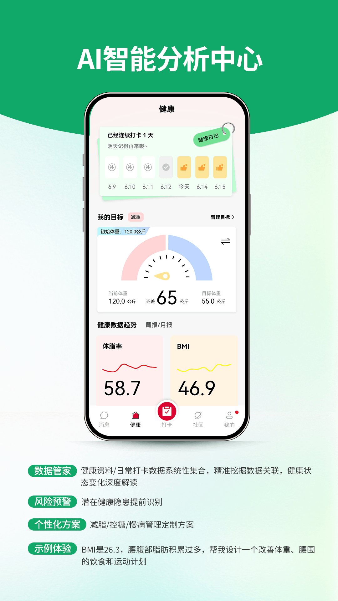 清夏健康 安卓版 数据安全界面