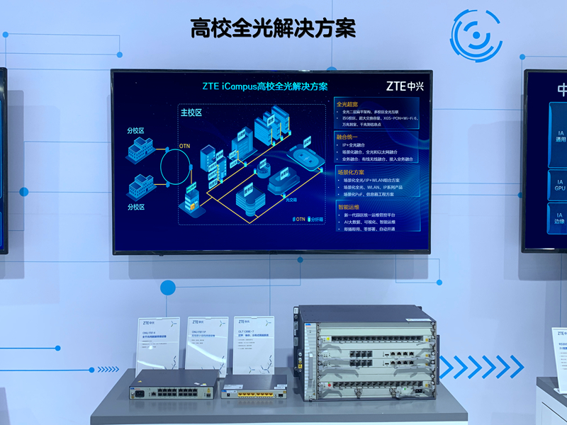 ICampus 中兴智联 光接入组网配置界面 安卓版