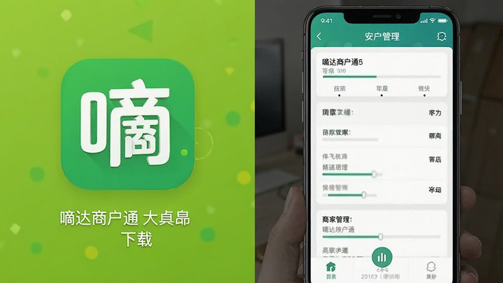 嘀达商户通 安卓版 下载 商家管理 手机端 界面截图