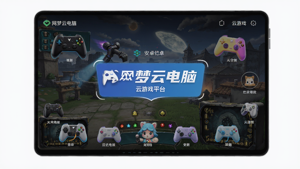 网梦云电脑 安卓版 云游戏平台界面