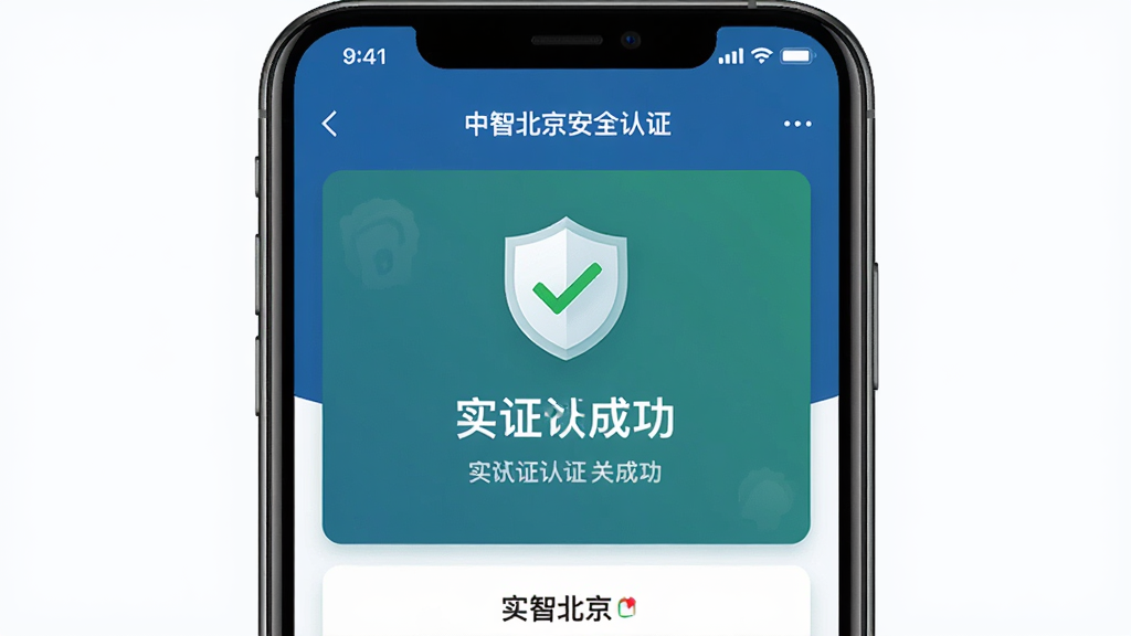 ���Ǳ���App��ȫ��֤���棬����Ϊ�ֻ���Ļ��ʾʵ����֤�ɹ�ҳ�棬���־��У��Ű��࣬����ִ�����ϸ�ڰ�������ͼ�����ɫ�Թ��������������ɾ����޶���Ԫ�ء�