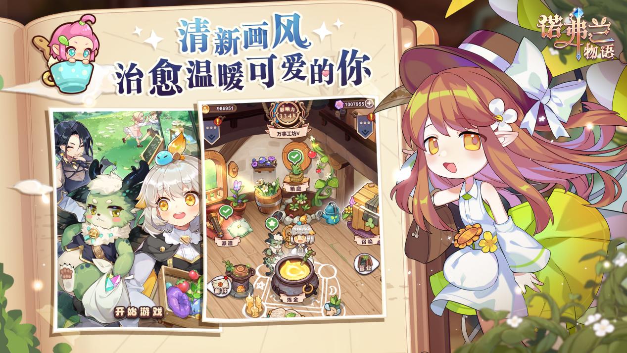 诺弗兰物语-暖心回归 炼金工房 玩法