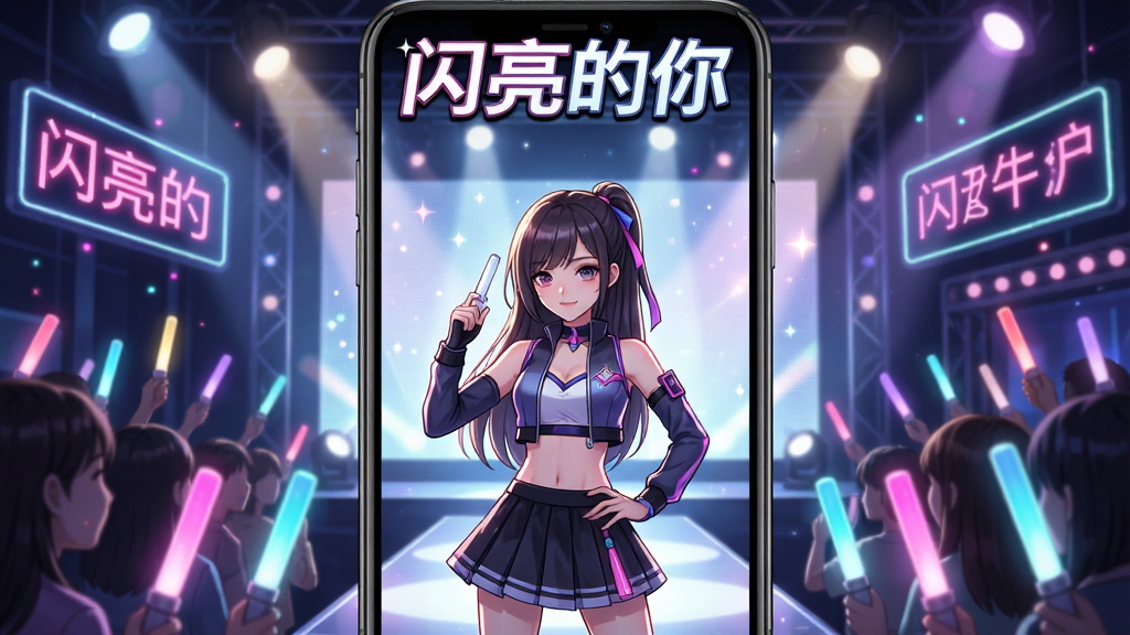 ����������Ϸ�����棬��δ������Ȧ�����̨�ƹ��貣�һ����Ů��ϰ��վ�����룬��Χ���Ʒ�˿ӫ���������Ϊ�����ֻ���Ļ���Ű��Ϸ���ʾ��Ϸ���ơ��������㡱�����Ϊ����Ԫ�������磬ϸ�ڰ�����̨��ӦԮ�����޺���ƣ����ʸ��壬�ɾ����޶���Ԫ��
