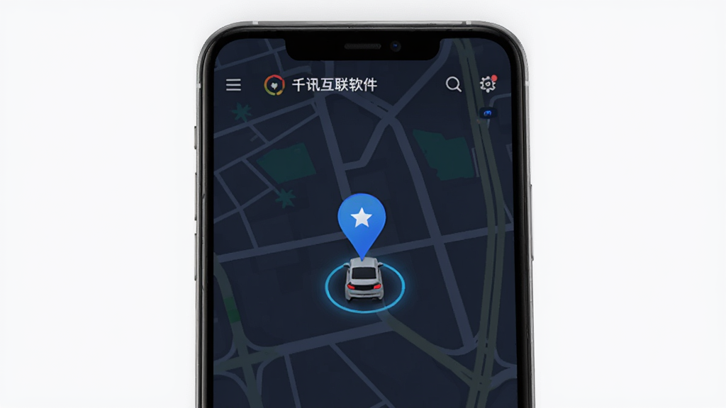 ǧѶ�������������棬��ͼ����ʾһ��������λͼ�꣬��ɫ��λ��꣬����ִ�UI���ֻ���Ļչʾ���ɾ����������廭��