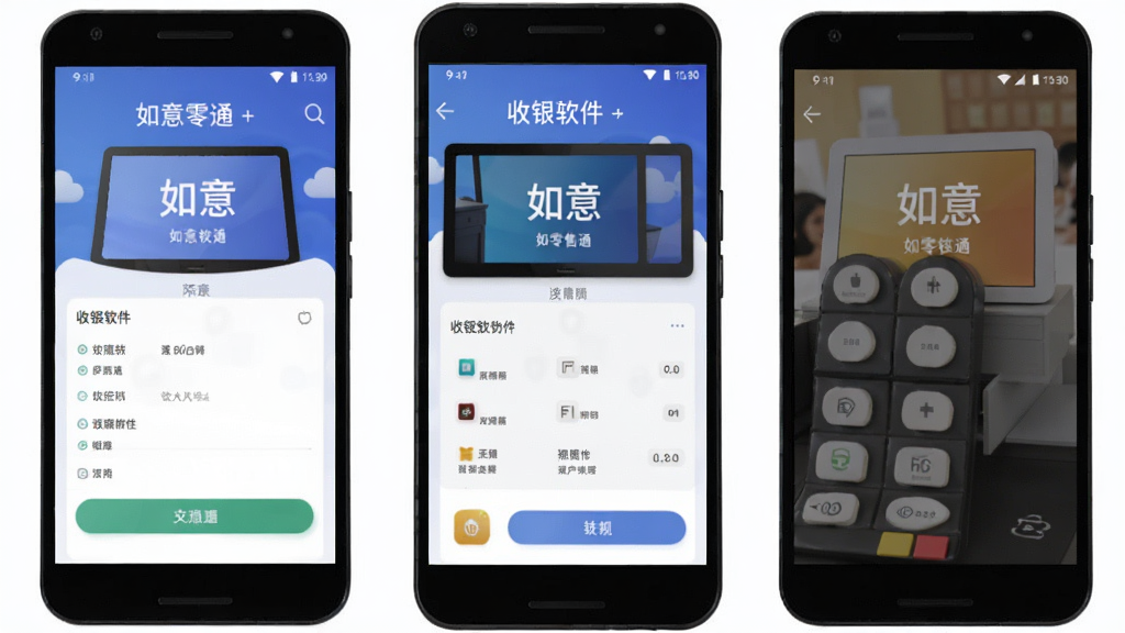 如意零售通 收银软件 界面 安卓版