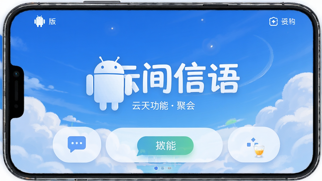云间信语 安卓版 聚会功能界面