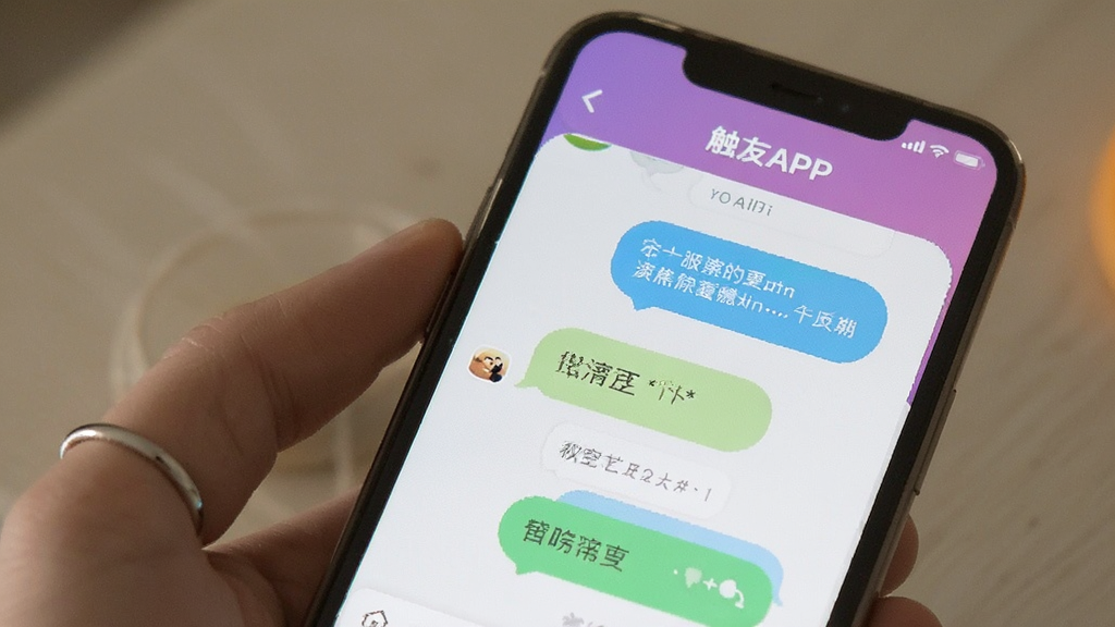 触友APP聊天界面预览