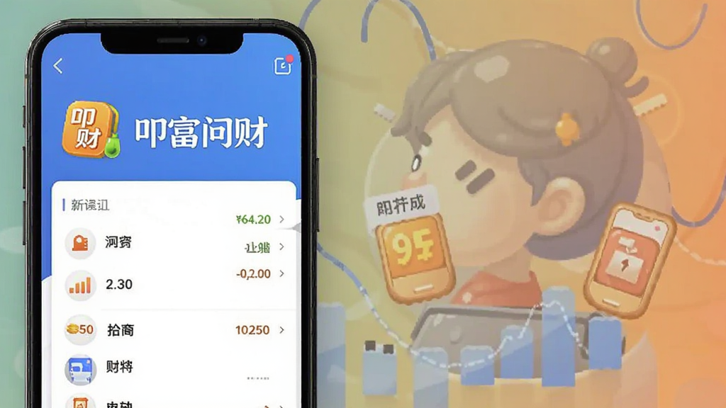 叩富问财 安卓版 财商问答界面