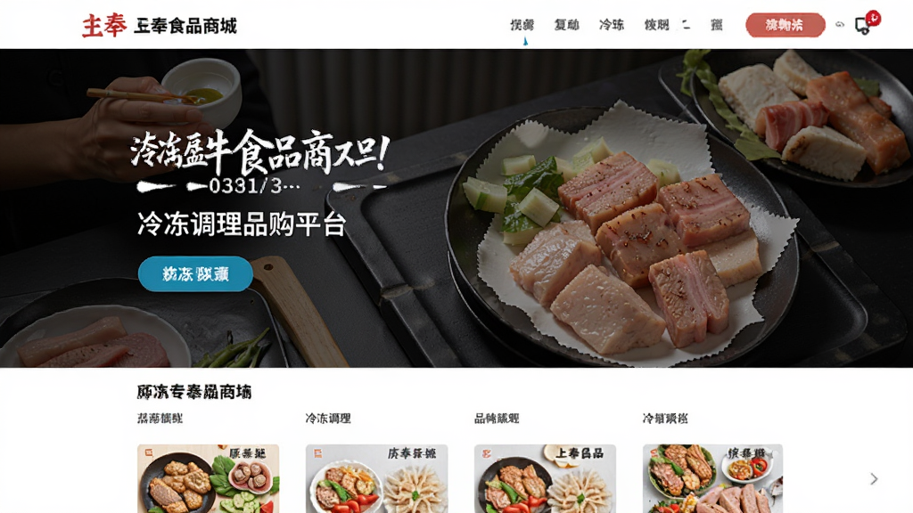 �Ϸ�ʳƷ�̳� �䶳����Ʒ ����ƽ̨ ����