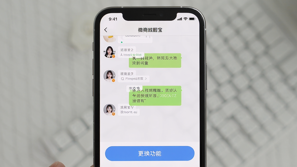 �ֻ���Ļչʾ΢�̽�ͼ��APP���棬����Ϊ�ֻ�����ͼ�����־��У��Ű����½ṹ��������¼�Լ��ϸ��Ϊ�����ͼ��ͷ��������ܰ�ť�����������ɾ��޶���Ԫ��