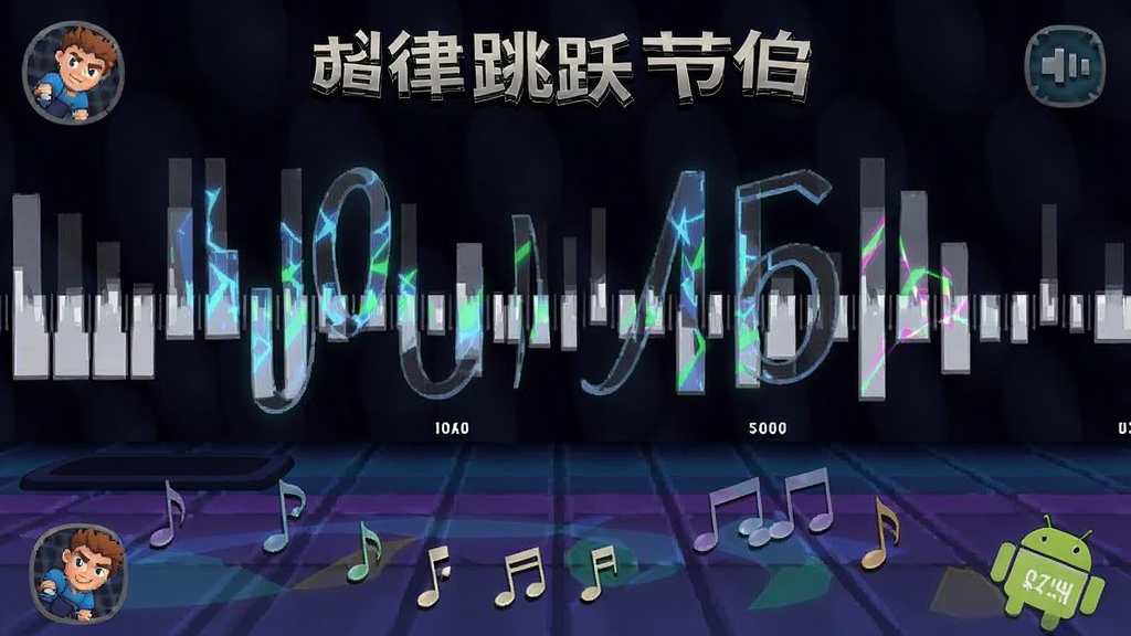 音律跳跃节拍 安卓版 游戏界面