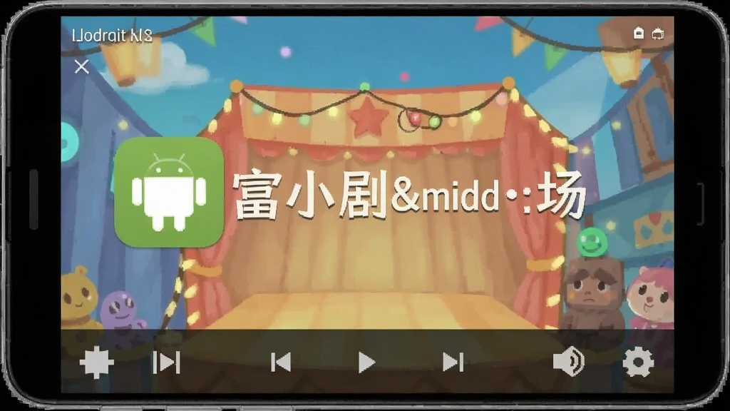 富小剧·场 安卓版 播放器界面