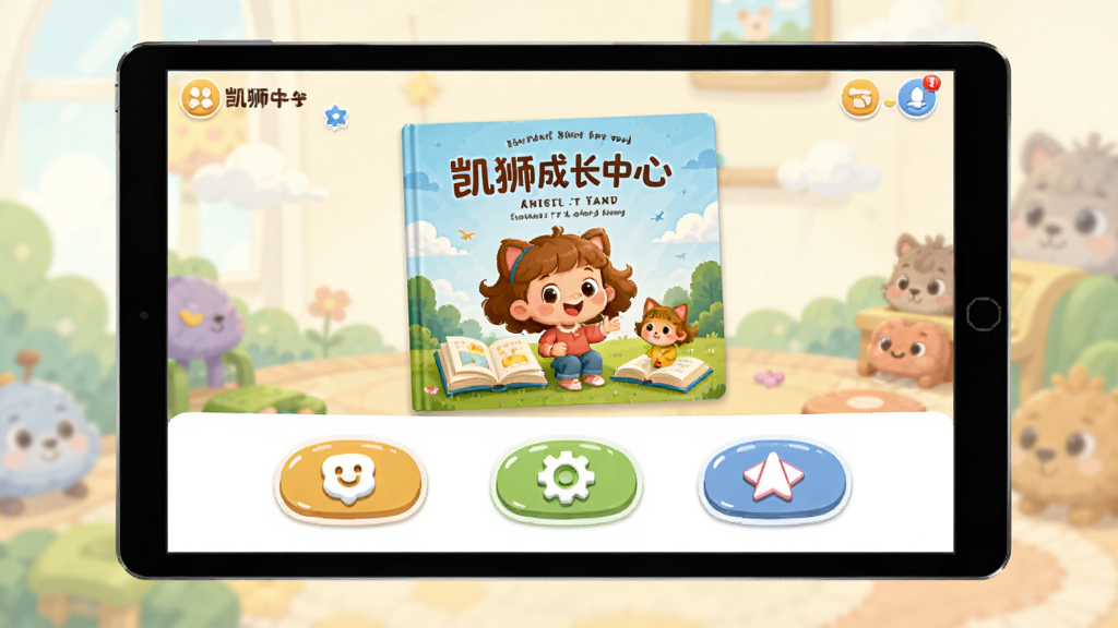 ��ʨ�ɳ������������棬�����ǿ�ͨ���Ķ�ͯѧϰ����������Ϊ�Ϸ��汾�����·�������ť���Ű������죬�����ÿɰ���ϸ�ڰ�����ɫͼ�����ͱ��������ʸ���ɾ��޶���Ԫ��