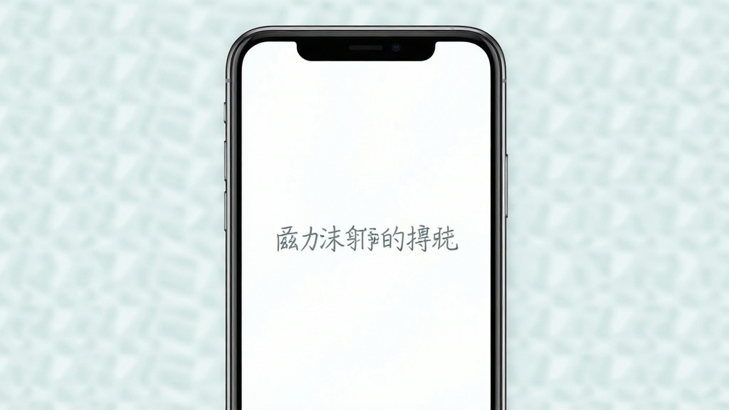碎沫APP极简阅读界面展示,主体为手机屏幕内显示一行诗意短句与留白背景,布局居中,排版简洁,风格清新文艺,细节包含柔和字体与淡雅底色,画质清晰,干净,无多余元素