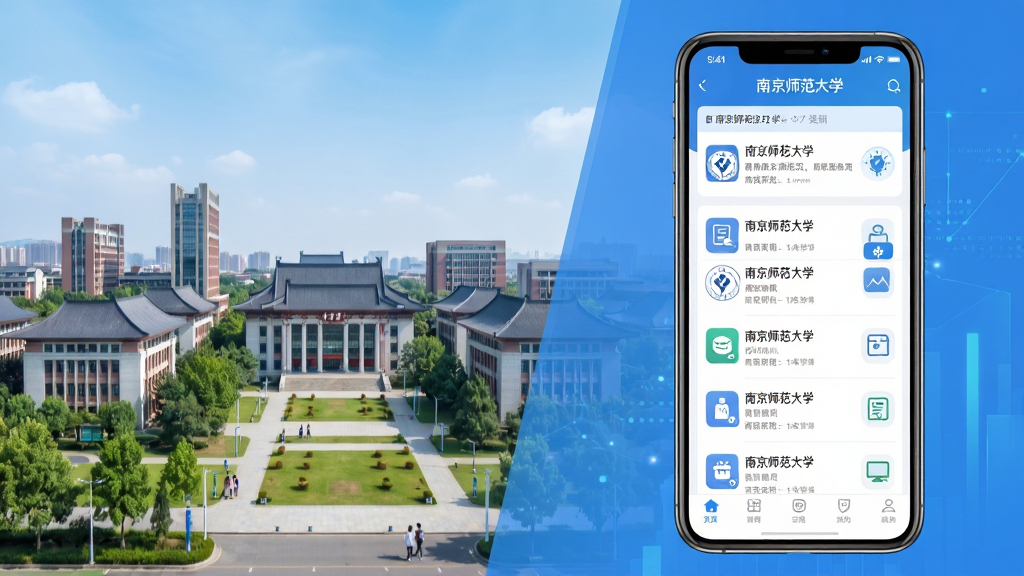 ����Ϊ�Ͼ�ʦ����ѧУ԰ȫ�����ֻ�APP�����ںϵĳ���������Ϊ���У԰�����Ҳ��ֻ���Ļ���Ű�Ϊ���ҶԱ�չʾ�����Ϊ���������Ľ����Ƽ��磬ϸ��Ϊ�ֻ���Ļ����ʾ���Ͼ�ʦ����ѧ����Ѷ�б���ͼ�꣬���ʸ���ɾ��޶���Ԫ��