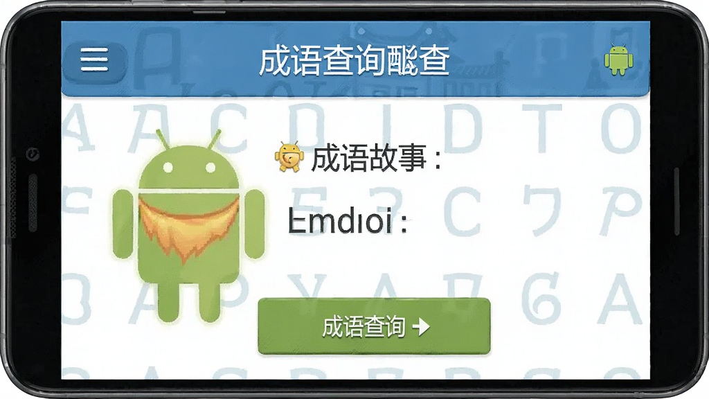 成语故事 安卓版 成语查询功能 界面展示