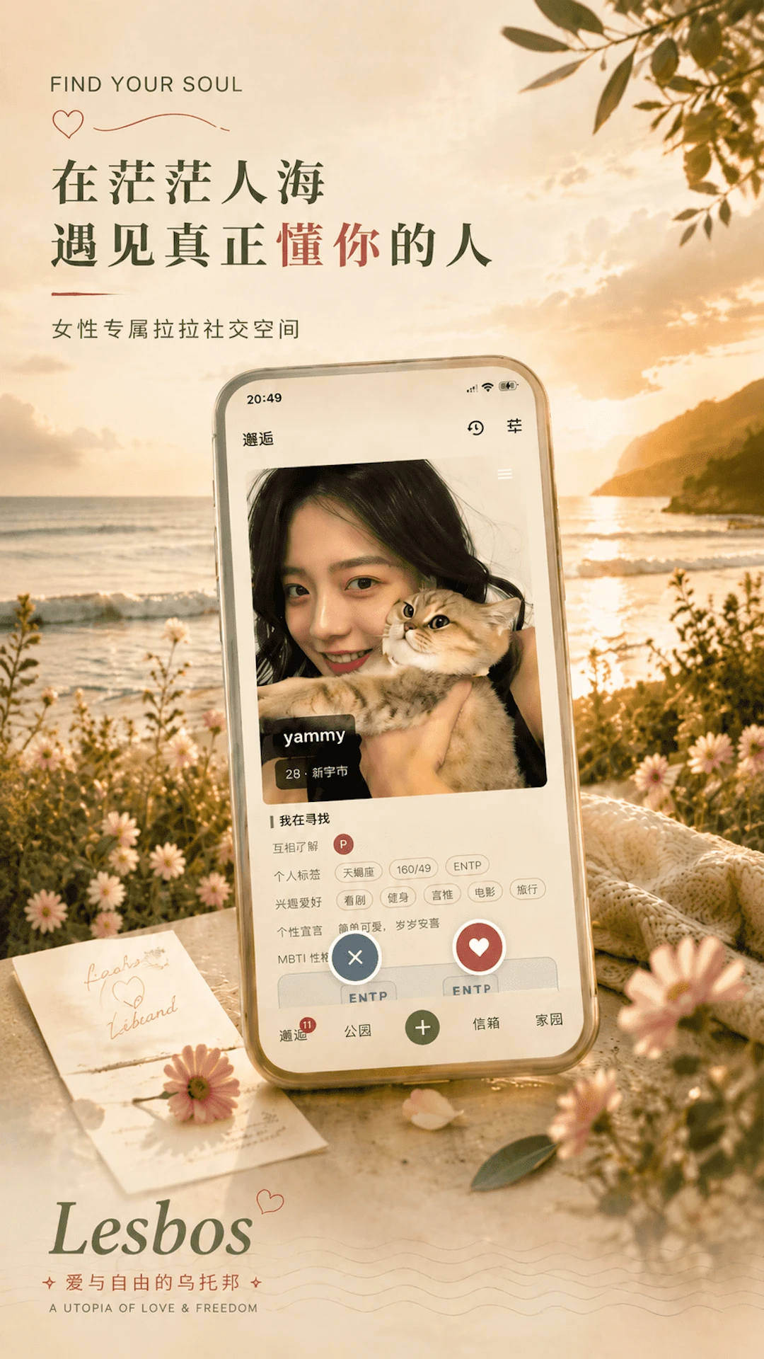 Lesbos3.0.0 Ů���罻�������н�ͼ
