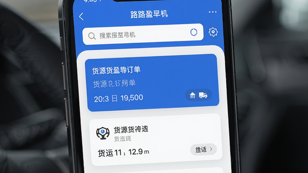 �ֻ���Ļչʾ··ӯ˾����APP���棬����Ϊ���˶����б�ҳ�棬����Ϊ���½ṹ�Ϸ��������·�������Ƭ���Ű��������������Ϊ�ִ���Լ����磬ϸ�ڰ�����ɫ��ɫ������Դ��Ϣ��Ƭ������ͼ�꣬���ʸ��� �ɾ� �޶���Ԫ��