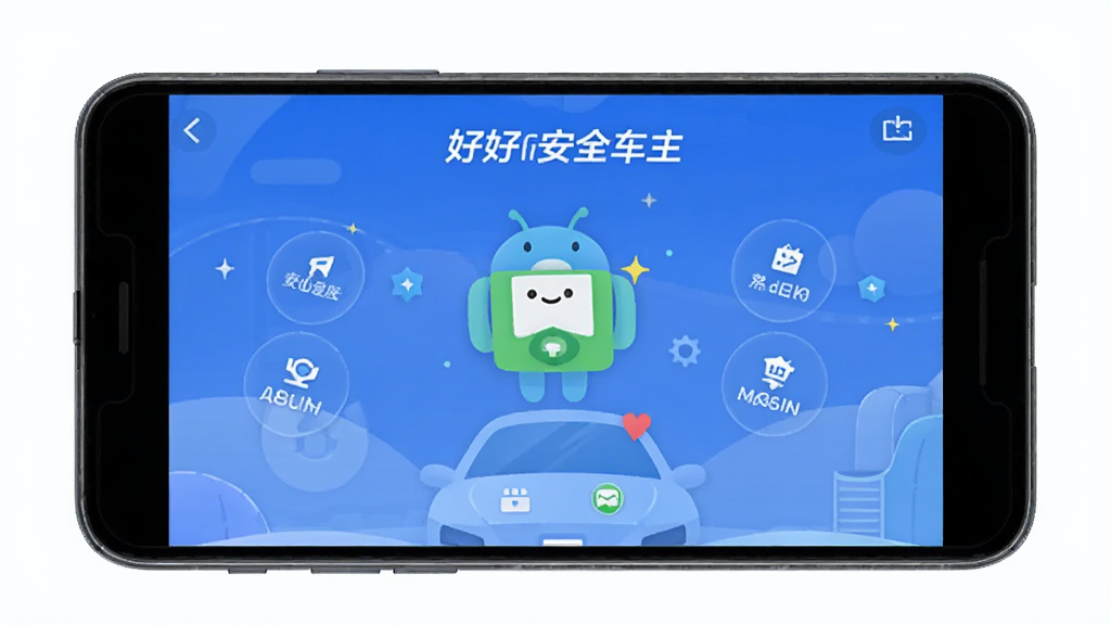 好好安全车主 安卓版 功能操作界面