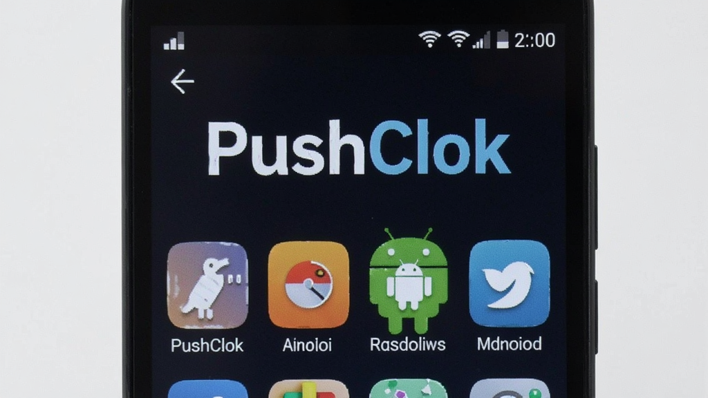 PushClok 安卓版 界面
