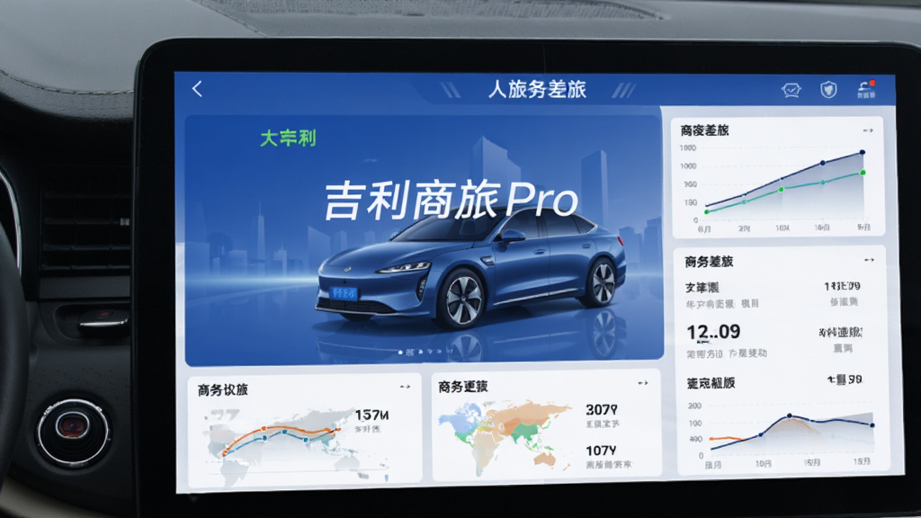 吉利商旅Pro 安卓版 商务差旅界面
