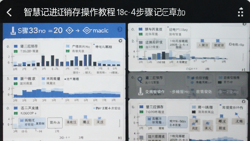 智慧记进销存 操作教程 步骤截图 安卓版