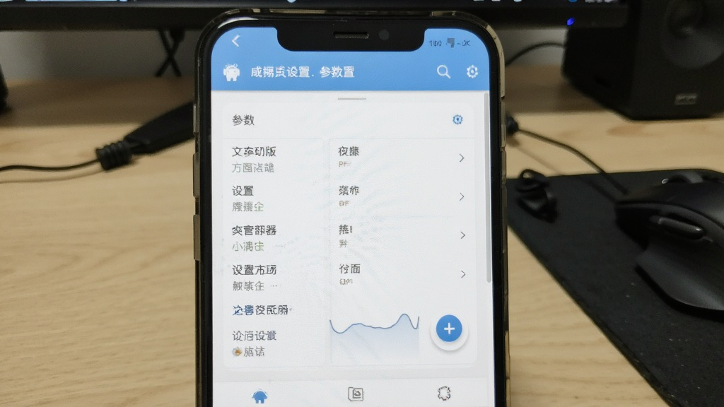 鼠标连点器 安卓版 参数设置界面