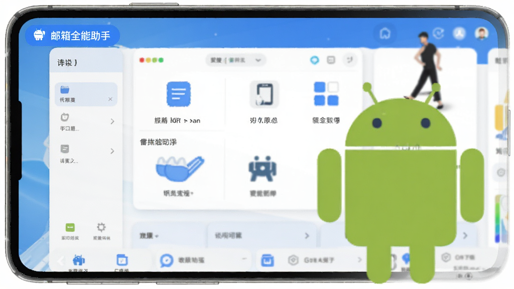 邮箱全能助手 安卓版 功能界面