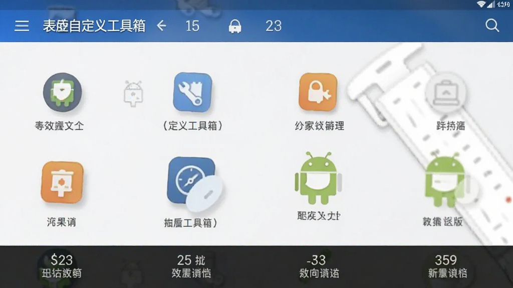 表盘自定义工具箱 安卓版 功能界面