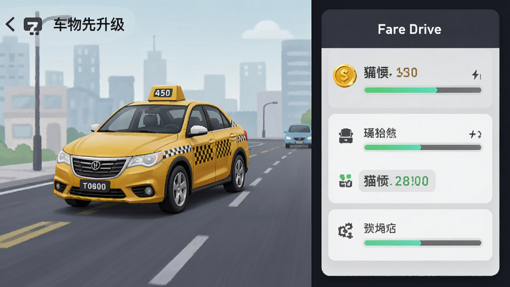 Fare Drive�����������棬����Ϊ���⳵������ѡ����壬����Ϊ���ҷ������Ű����룬����ִ���࣬ϸ�ڰ������ͼ������ܽ����������������ɾ��޶���Ԫ��