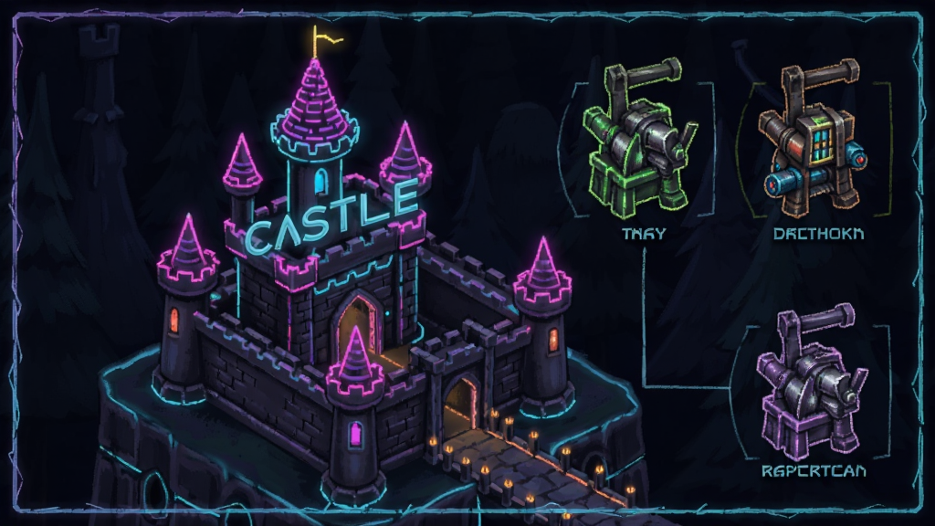Neon Castle ������ ����ͼ