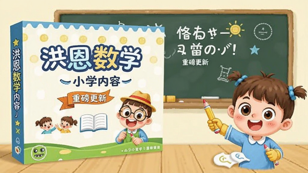 洪恩数学-小学内容重磅更新