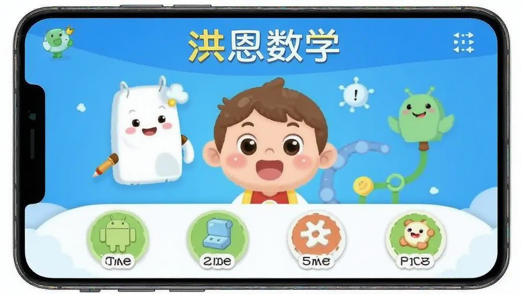 洪恩数学 安卓版 功能界面