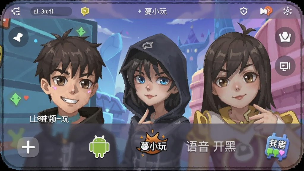 蔓小玩 安卓版 语音开黑界面