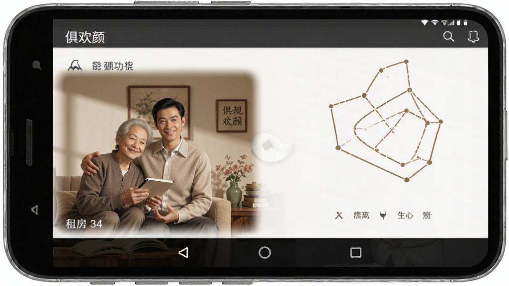 俱欢颜租房 功能界面 安卓版
