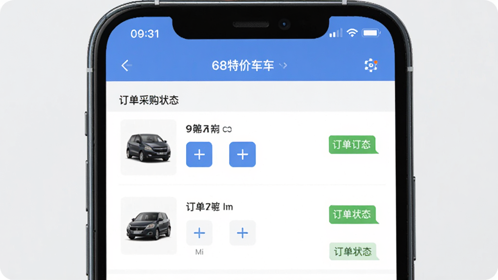 68�ؼ۲ɹ������ɹ����붩���������棬����Ϊ�ֻ���Ļչʾ�ɹ����б��Ͷ���״̬������Ϊ���·����ṹ���Ű������ˣ����Ϊ��ˬ����磬ϸ�ڰ�����Ʒ����ͼ������������ť������״̬��ǩ���������� �ɾ� �޶���Ԫ��