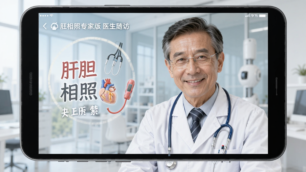 肝胆相照专家版 安卓版 医生随访界面