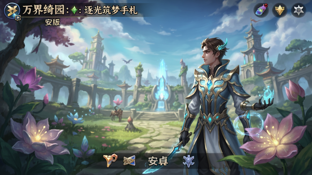 万界绮园:逐光筑梦手札 安卓版 游戏画面