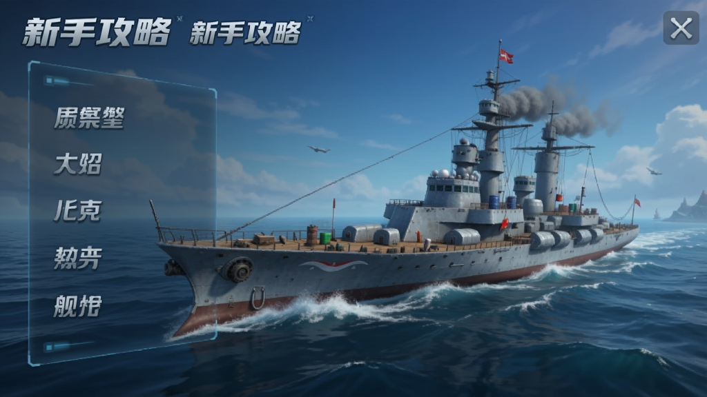 巅峰战舰 安卓版 新手攻略 舰种介绍