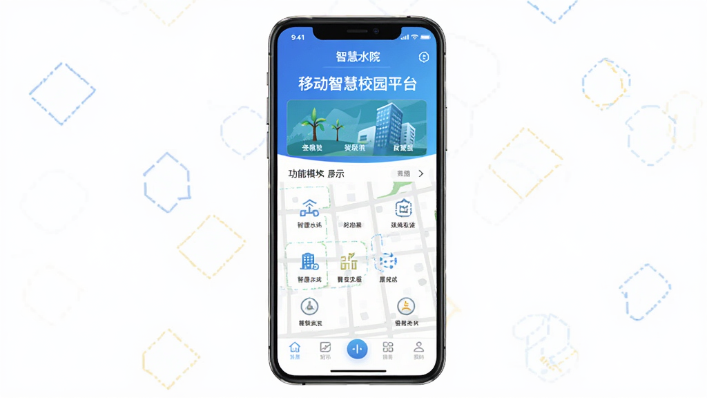 �ǻ�ˮԺ �ƶ��ǻ�У԰ƽ̨ �ֻ�APP���� ����ģ�� չʾͼ �������� �ɾ� �޶���Ԫ��