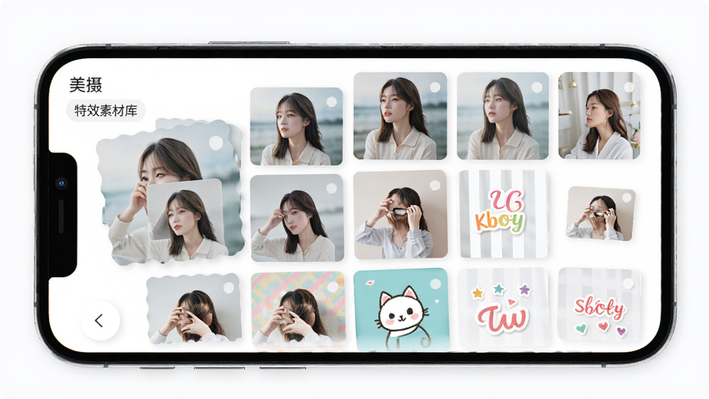 ����app��Ч�زĿ���棬����Ϊ�ֻ���Ļչʾ�����˾�����ֽ����ͼ������Ϊ�������У��Ű����룬���Ϊ�������죬ϸ�ڰ��������ǩ��Ԥ��Сͼ�������������ɾ����޶���Ԫ��