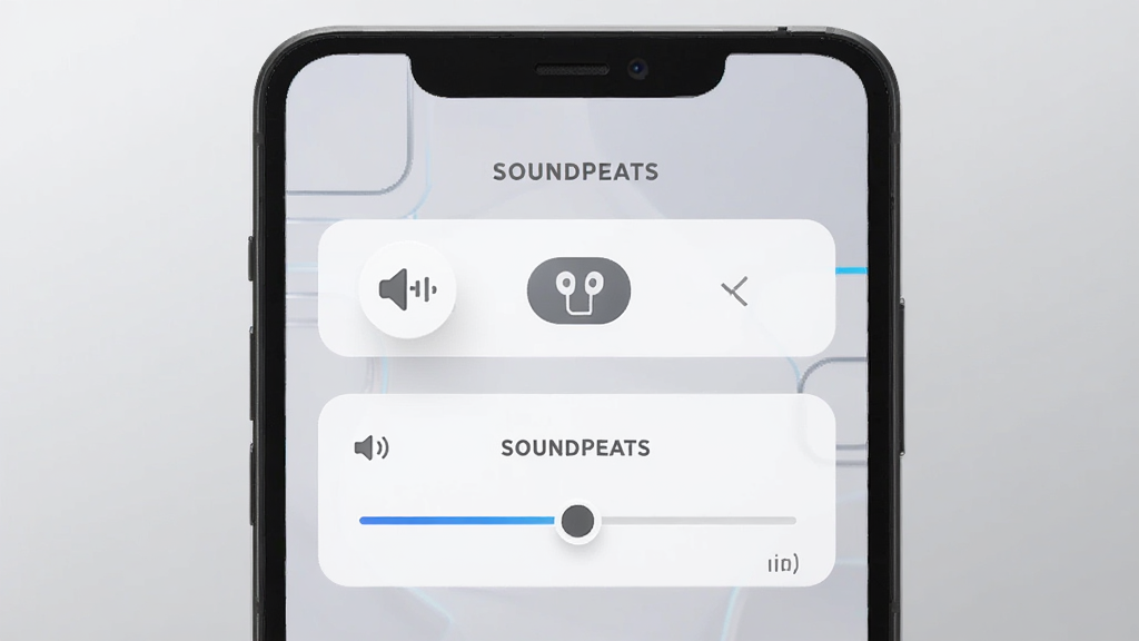 SOUNDPEATSӦ�ý���չʾ���ֻ���Ļ������ʾ����ģʽ�л�ѡ�����Ч���ڻ��飬����Ϊǳ��ɫ���䣬���岼�ּ�����������Ϊ�ִ��Ƽ��磬ϸ�ڰ�������ͼ��������������ʸ���ɾ��޶���Ԫ��