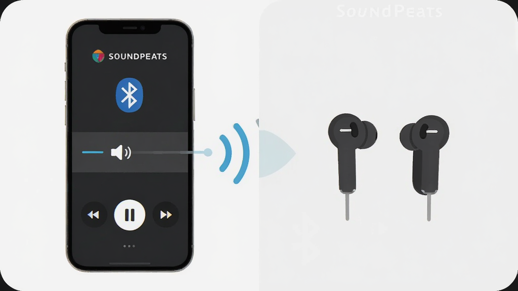 SOUNDPEATSӦ��Զ�̿��ƹ���չʾ���ֻ������ͨ����������ʾ��ͼ���ֻ���Ļ��ʾ�������ںͲ��ſ��ư�ť������Ϊ���ҷ��������Ϊ��ƽ����ƣ�ϸ�ڰ�������ͼ������Ӳ��ƣ����������ɾ�