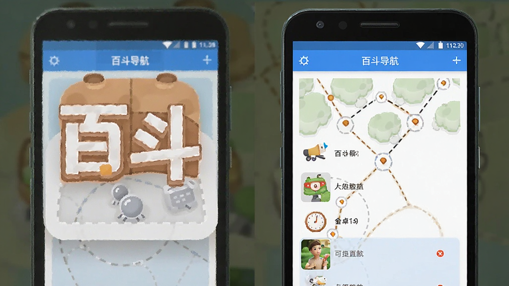 百斗导航 安卓版 界面预览